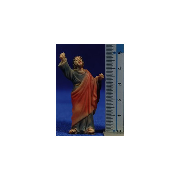 Gent davant Ponç Pilat 5 cm resina
