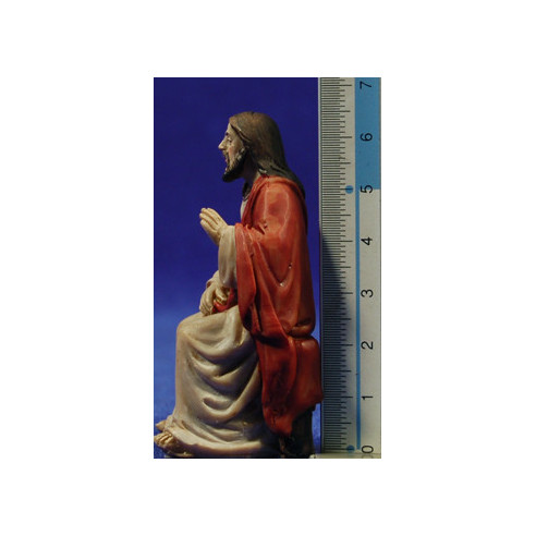 Jesús y la Samaritana 9 cm resina