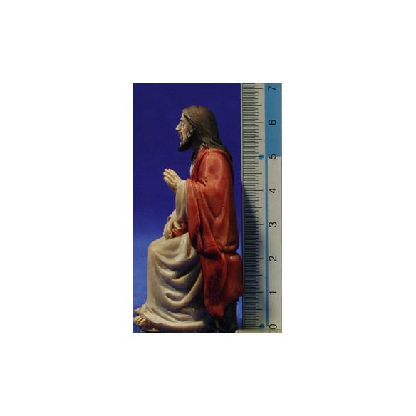 Jesús y la Samaritana 9 cm resina