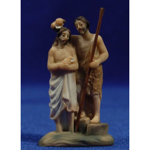 Jesús i Sant Joan Baptista 5 cm resina