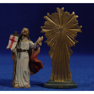 Resurrección 5 cm resina