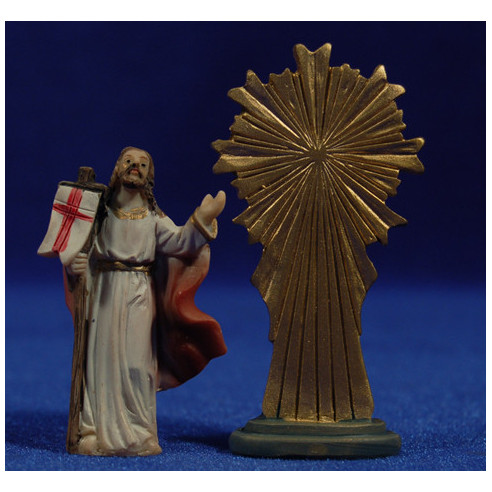 Resurrección 5 cm resina