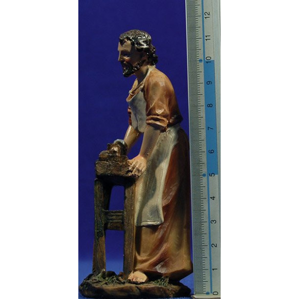 San Gioseppo felagname 11 cm resina