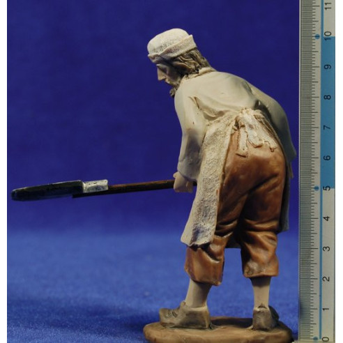 Panadero 11 cm resina