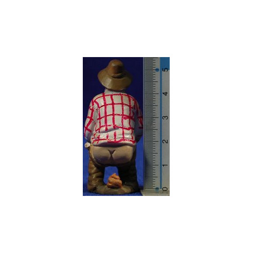 Caganer 7 cm resina