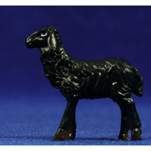 Pecora nera 12 cm resina