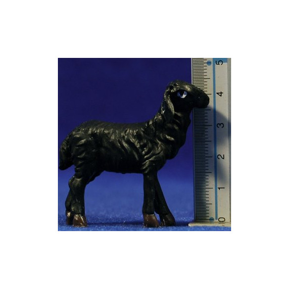 Pecora nera 12 cm resina