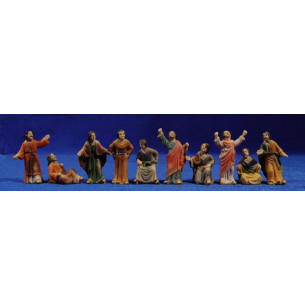 Crowd in front of Pontius Pilate 5 cm resin