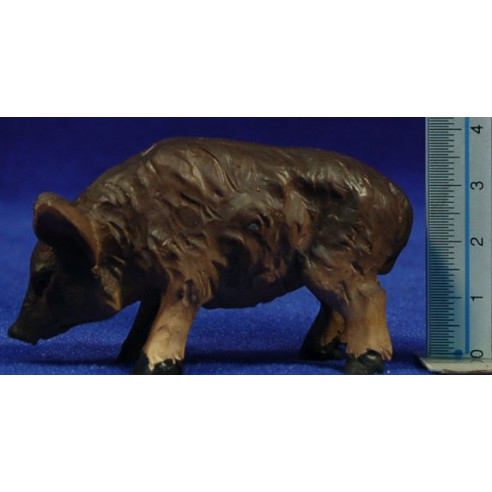 Cinghiale e piccoli 12 cm resina