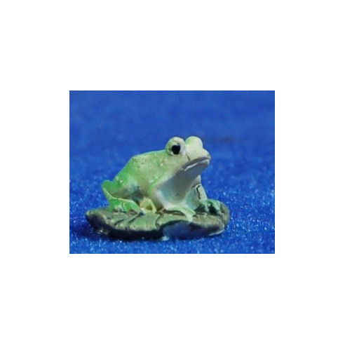 Frog 10 cm resin