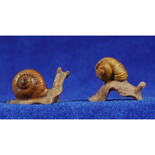 Caracoles 20 cm resina