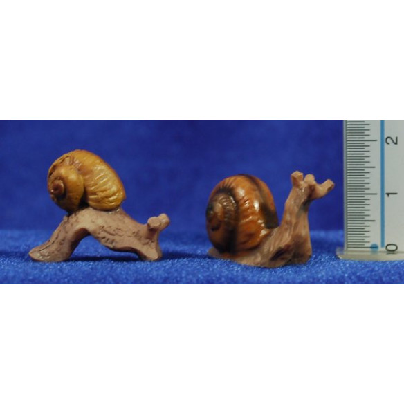 Snails 20 cm resin