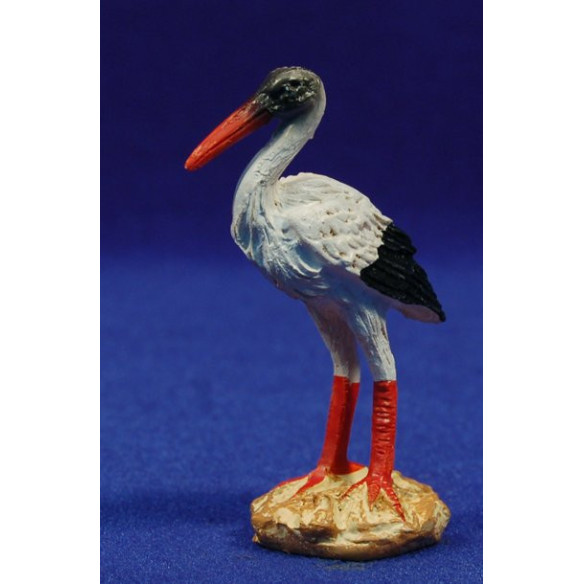 Cicogna 15 cm resina Belenes Puig