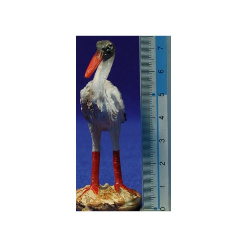 Cicogna 15 cm resina Belenes Puig