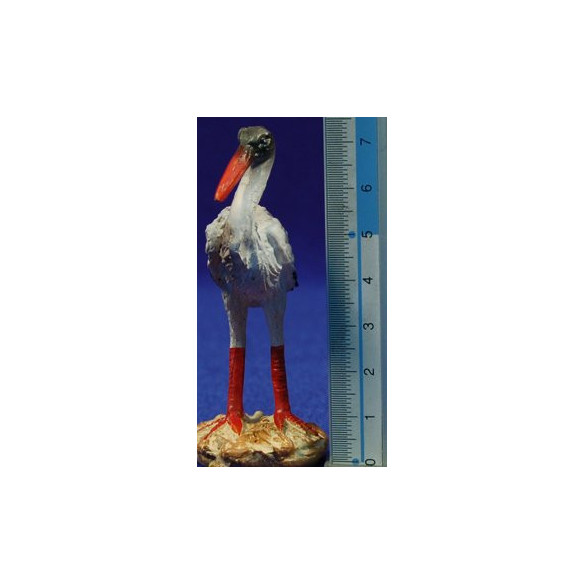 Cicogna 15 cm resina Belenes Puig