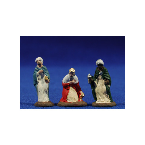 Kings 3 cm clay painted