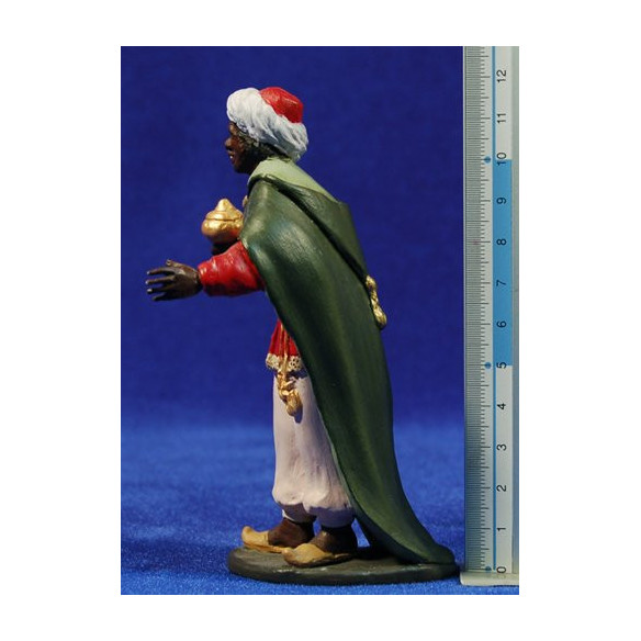 Kings addoring 12 cm clay painted Artdemirs