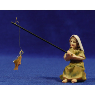 Pescadora 9 cm resina