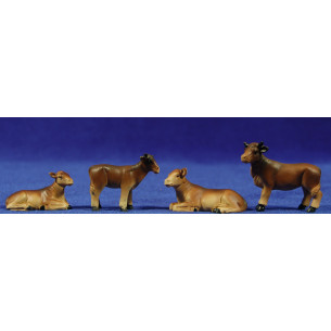Grup quatre vaques 4 cm resina