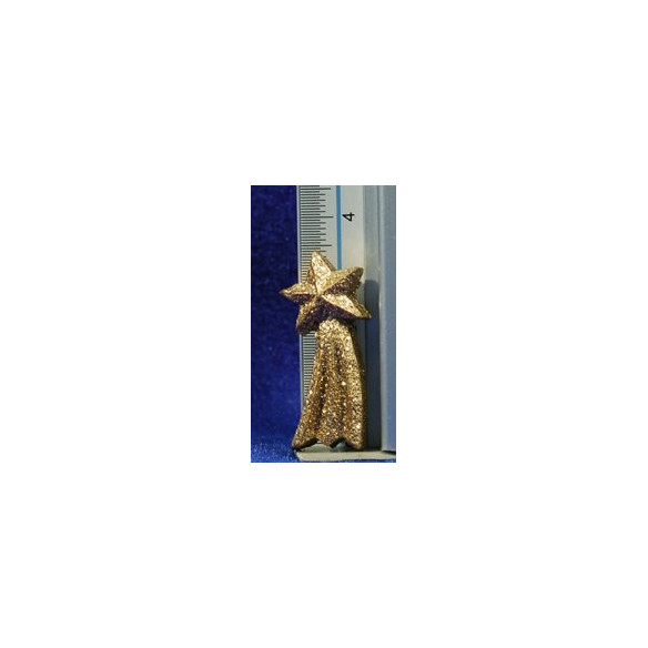 Star gold 3,5 cm resin