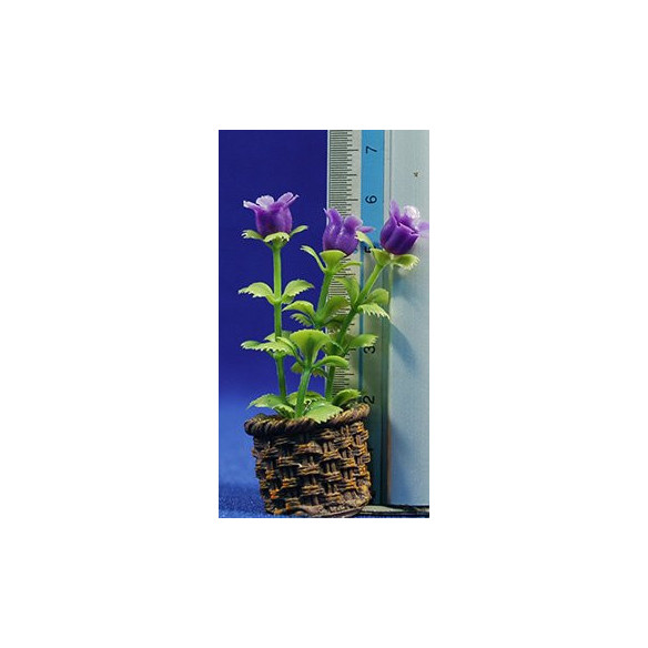 Maceta flores 6 cm resina