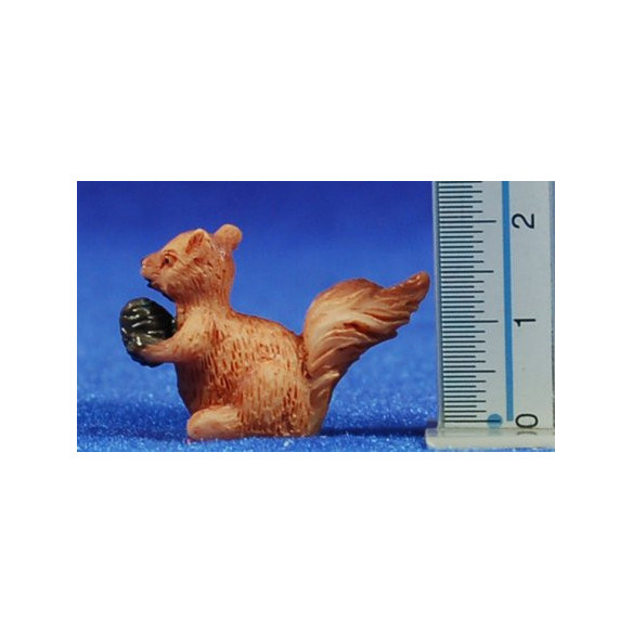 Scoiattolo 12 cm resina