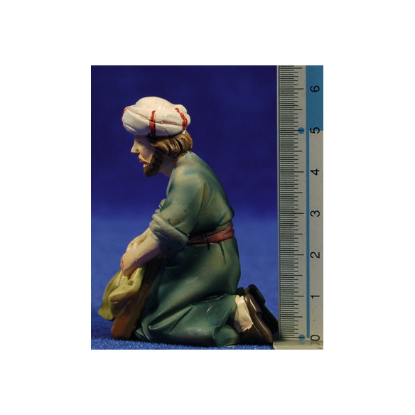 Cleaning man 9 cm resin