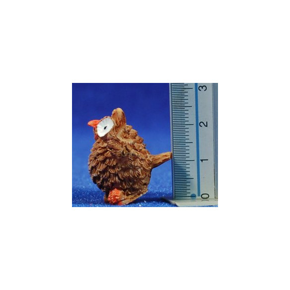 Mussol infantil m2 8 cm resina