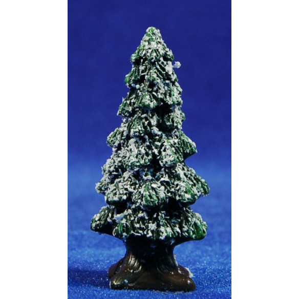 Abete verde nevicato 6 cm  resina