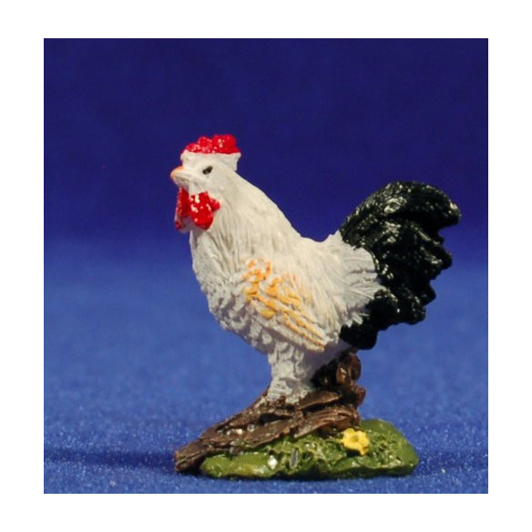 Gallo 10 cm resina
