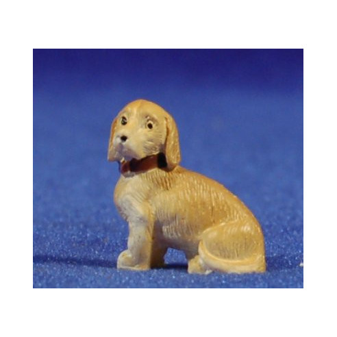 Cane seduto 8 cm resina