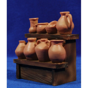 Mercato vasetti  15 cm resina