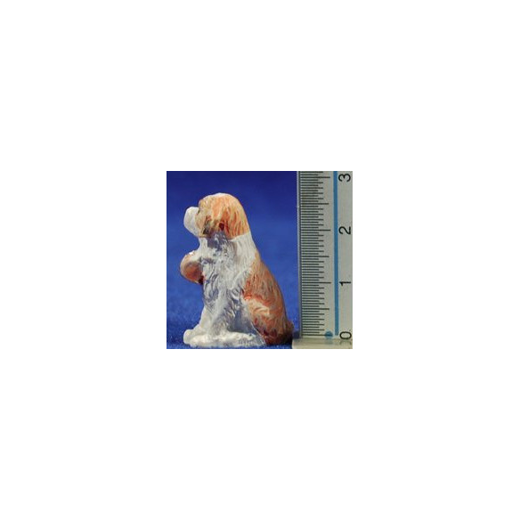 Cane San Bernardo 8 cm resina