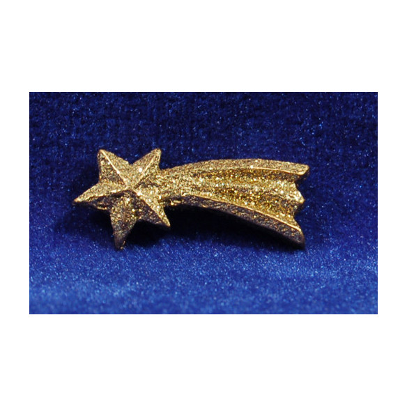 Estrella oro 3,5 cm resina