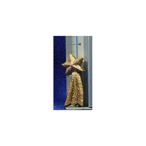 Estrella oro 3,5 cm resina