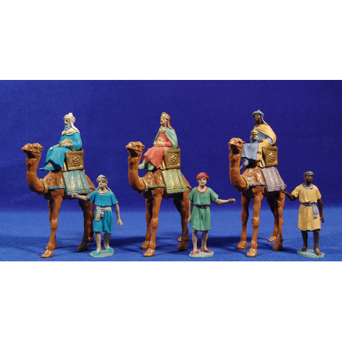 Kings with camel 10 cm plastic Oliver