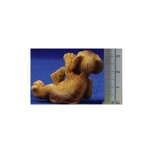 Perro sentado infantil 12 cm resina