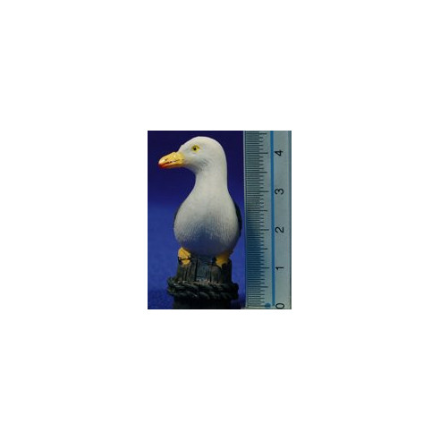 Sea gull 15 cm resin
