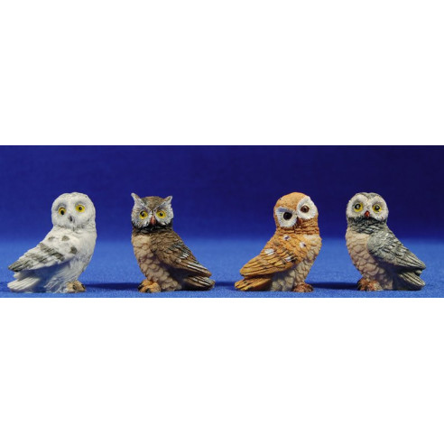 Gufo 20 cm resina