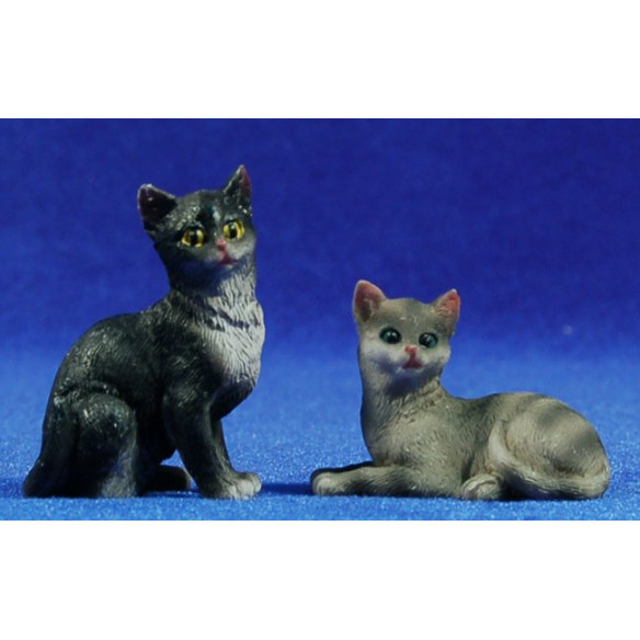 Cat 18 cm resin