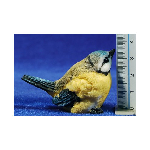 Gruppo da quattro uccelli 40 cm resina
