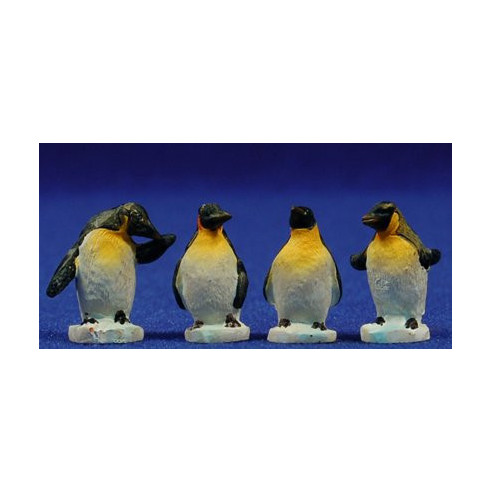 Pingüino  6-8 cm resina