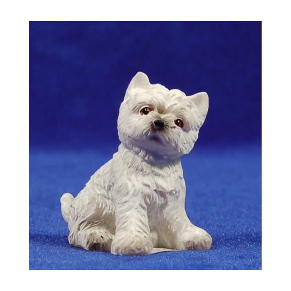 Dog Yorkshire  15 cm resin