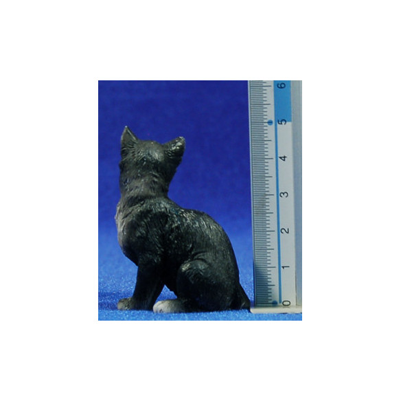 Gato 18 cm resina