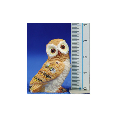 Buho 12 cm resina