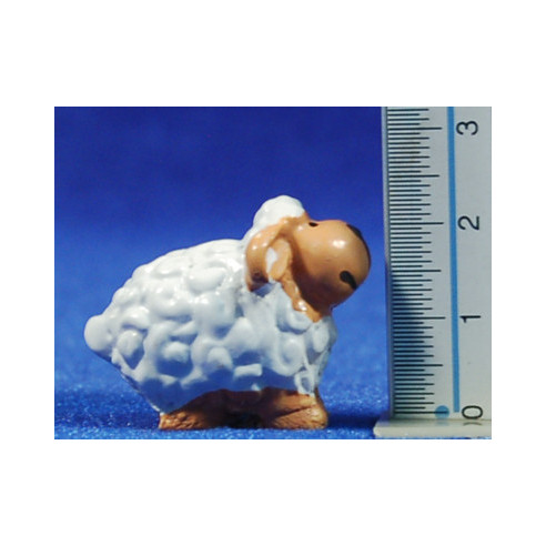 Cordero infantil 8 cm resina