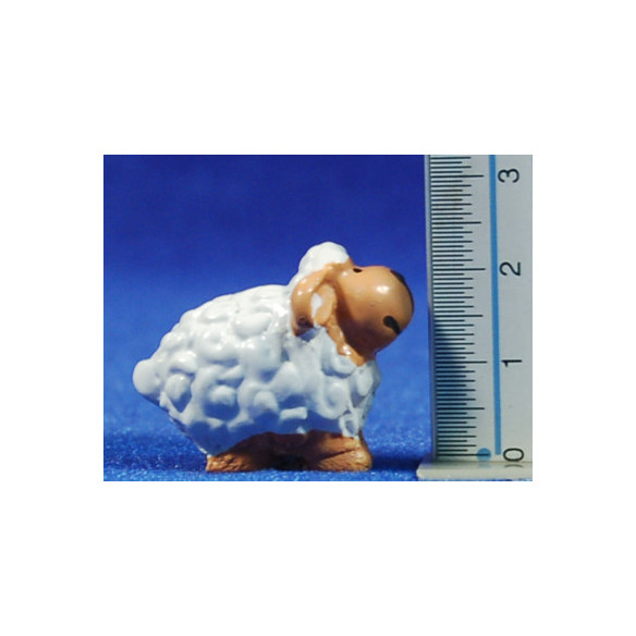 Cordero infantil 8 cm resina