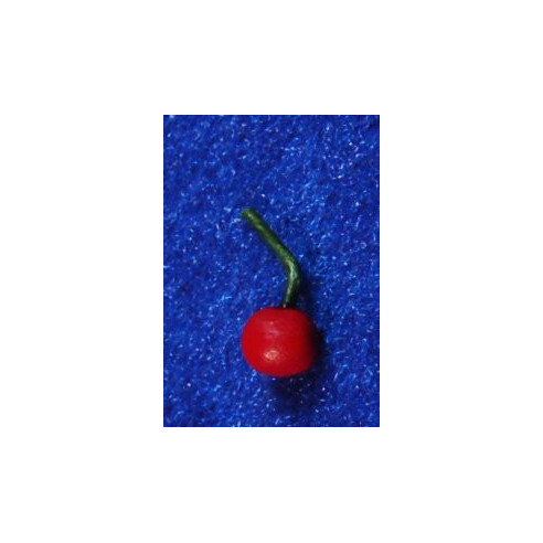 Cereza con tallo 3 mm resina
