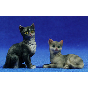 Gatto 18 cm resina Belenes Puig