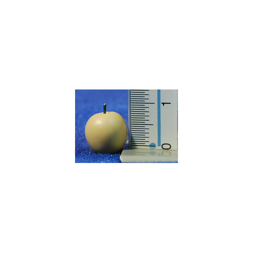Manzana amarilla 1 cm resina